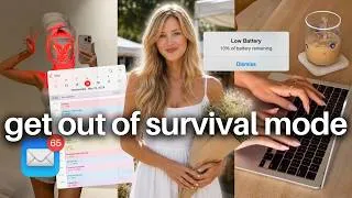 Thumbnail: How to REGULATE your nervous system, if you're OVERWHELMED and STRESSED *Science Proof*