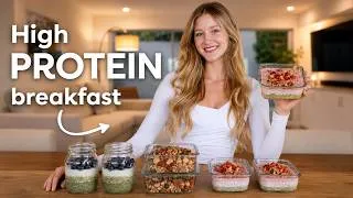 Thumbnail: 3 High-Protein Breakfasts Ideas I Meal Prep for Better Energy & Focus