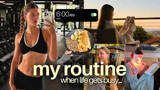 Thumbnail: Healthy & Busy Days in My Life | How I Stay Healthy When Life Gets Busy