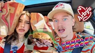 Thumbnail: We Tried ARBY'S For The FIRST TIME.. (couple reacts)