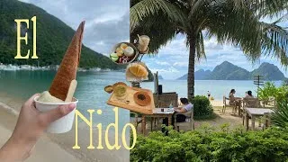 Thumbnail: El Nido, Palawan 🪼 no itinerary kind of trip, cafes, island hopping, food trip, finding good matcha
