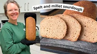 Thumbnail: Don't be scared off whole grain sourdough. These loaves are so fun and easy to make!