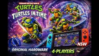 Thumbnail: TEENAGE MUTANT NINJA TURLES: Turles in Time [NSW] 🎮 | Original Hardware | 4P