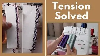 Thumbnail: How to Adjust Overlocker Tension for Decorative Threads (Serger Tips)