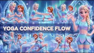 Thumbnail: Yoga Confidence Flow | Yoga for Children | Easy Duo Yoga and Full Body Partner | Elsa Elittle Yoga