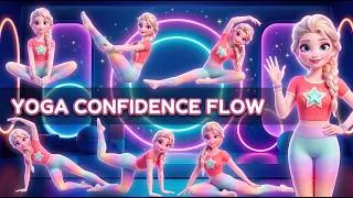 Thumbnail: Yoga Confidence Flow| Yoga for Children| Improve Mobility and Flexibility Routine| Elsa Elittle Yoga