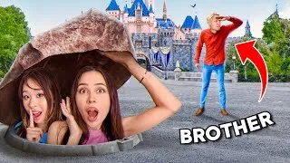 Thumbnail: SNEAKING AMELIA OUT Of School to DISNEYLAND