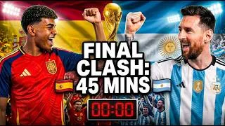 Thumbnail: ⚽ 45-MINUTE COUNTDOWN TIMER | Argentina Champion (Messi vs. Lamine Yamal) | El Temporizador