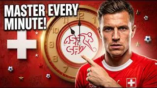 Thumbnail: 🇨🇭 1-Hour Swiss Wall Clock | Progressive Countdown Swiss National Team 🏆 | Anthem and GOAL 🔊