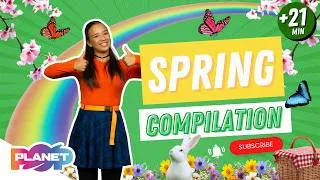 Thumbnail: 🌸🌈 Spring Compilation ☀️🌷 English Songs for Kids | Planet Pop