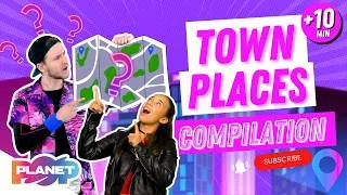 Thumbnail: 🏙️📍 Town Places Compilation | English Songs for Kids | Planet Pop