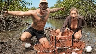 Thumbnail: 2 Days in the Remote Mangrove Forest - Mini Mud Crab Pot Challenge