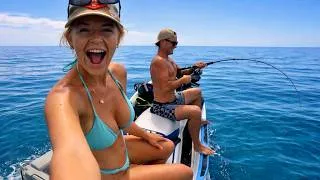 Thumbnail: Deep Sea Fishing With My Girlfriend - Boat Catch & Cook With Reef Addicts
