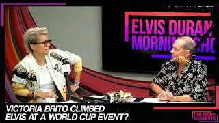 Thumbnail: Victoria Brito Climbed On Elvis At A World Cup Event??