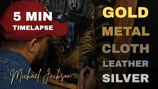 Thumbnail: Painting Michael Jackson's Golden Suit in 20+ Hours (Oil Painting Time-Lapse)