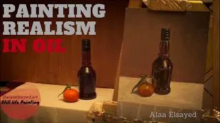 Thumbnail: Painting realism in oil - Still Life