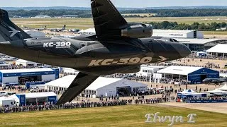 Thumbnail: AWESOME Embraer KC-390 Incredible short Landing Farnborough