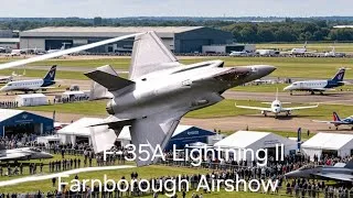 Thumbnail: Awesome F-35 Lightning ll Display Farnborough Airshow