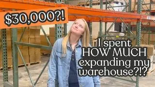 Thumbnail: I just spent $30,000 to make more space in my warehouse!!