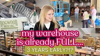 Thumbnail: My Warehouse is FULL - 3 Years Too Soon!! Here's How I'm Making More Room