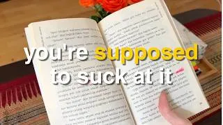 Thumbnail: why being "bad" at a language is actually good