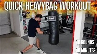 Thumbnail: Follow Along Heavy Bag Workout | 10 minutes