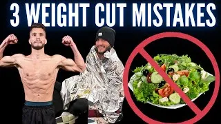 Thumbnail: Avoid These Weight Cut Mistakes | Boxing Nutrition