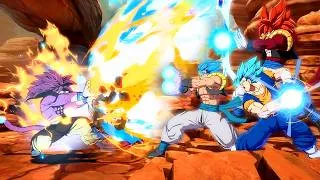 Thumbnail: NEW Super Saiyan 4 Goku (DAIMA) Beam Clash Against Every Character | Dragon Ball FighterZ