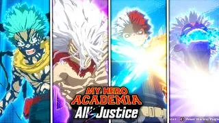 Thumbnail: All Plus Ultra Attacks & Rising Ultimates - MY HERO ACADEMIA: All's Justice (DLC)