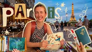 Thumbnail: Packing My Tiny Paris Sketching Kit✏️ Markers, Gouache Sticks and a Magical Sketchbook ✨✨