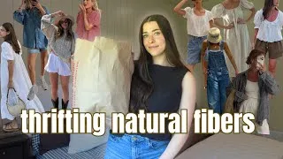 Thumbnail: Thrifting For Summer | Natural Fiber Haul