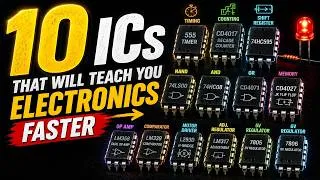 Thumbnail: 10 ICs That Will Teach You Electronics Faster