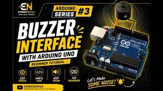 Thumbnail: How to Interface a Buzzer with Arduino UNO | Arduino Series #3 | Embedded Systems Tutorial