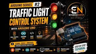 Thumbnail: Traffic Light Control System with Arduino UNO | Embedded Systems | Arduino Series #embeddedproject