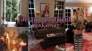 Thumbnail: moving into my first apartment alone in my 20s (i thrifted everything!!)