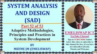 Thumbnail: Adaptive Methodologies, Principles and Practices in System Analysis, design and Development