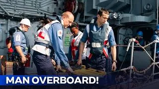 Thumbnail: 20,000-Ton Carrier vs. Narrow Transit: Life Aboard HMS Illustrious | Warship