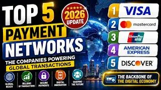 Thumbnail: Top 5 Payment Networks 🌐 | The Companies Powering Global Transactions in 2026