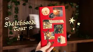 Thumbnail: sketchbook tour ✸ two years of art
