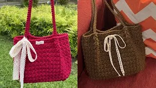 Thumbnail: How to crochet Raliya totebag✨