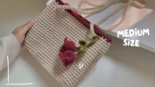 Thumbnail: Tutorial lily crochet bag in medium size✨