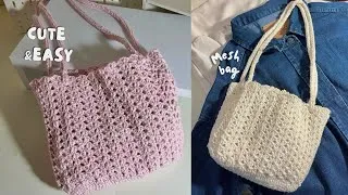 Thumbnail: Crochet mesh bag tutorial | Luna crochet bag