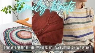 Thumbnail: Knitting Podcast Ep. 41 | Makealong Winners, An Unintentional Break, and Holiday Knitting
