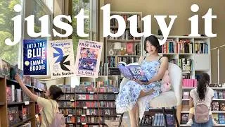 Thumbnail: i bought whatever i wanted, but had to read it right away 💸