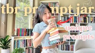 Thumbnail: tbr jar picks my june reads 🧚🏻  [UNIQUE PROMPTS!]