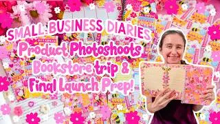 Thumbnail: Small Business Diaries 🩷 Product Photoshoots & Final Prep Work Before Launch Day! ✨ Studio Vlog