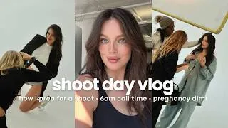 Thumbnail: Shoot Day While Pregnant | 6AM Call Time, Night Before Prep & Full BTS