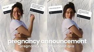 Thumbnail: I’m Pregnant! Q&A | Pregnancy After Miscarriage, Mental Health & Baby #3
