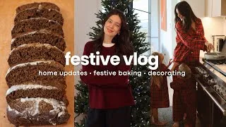 Thumbnail: Festive Vlog | Getting Ready for the Holidays 🎄 Christmas Decor, Home Updates & Gingerbread Baking