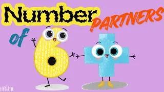 Thumbnail: Gus the Plus | Addition Number Partners of 6 Song | Addition Problems that make SIX